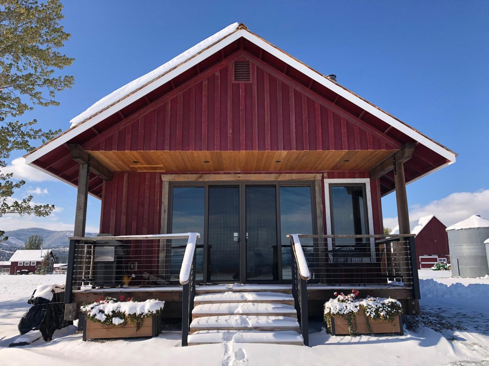 New Cabin With Spectacular Views Of Flathead Lake. Somers Dış mekan fotoğraf