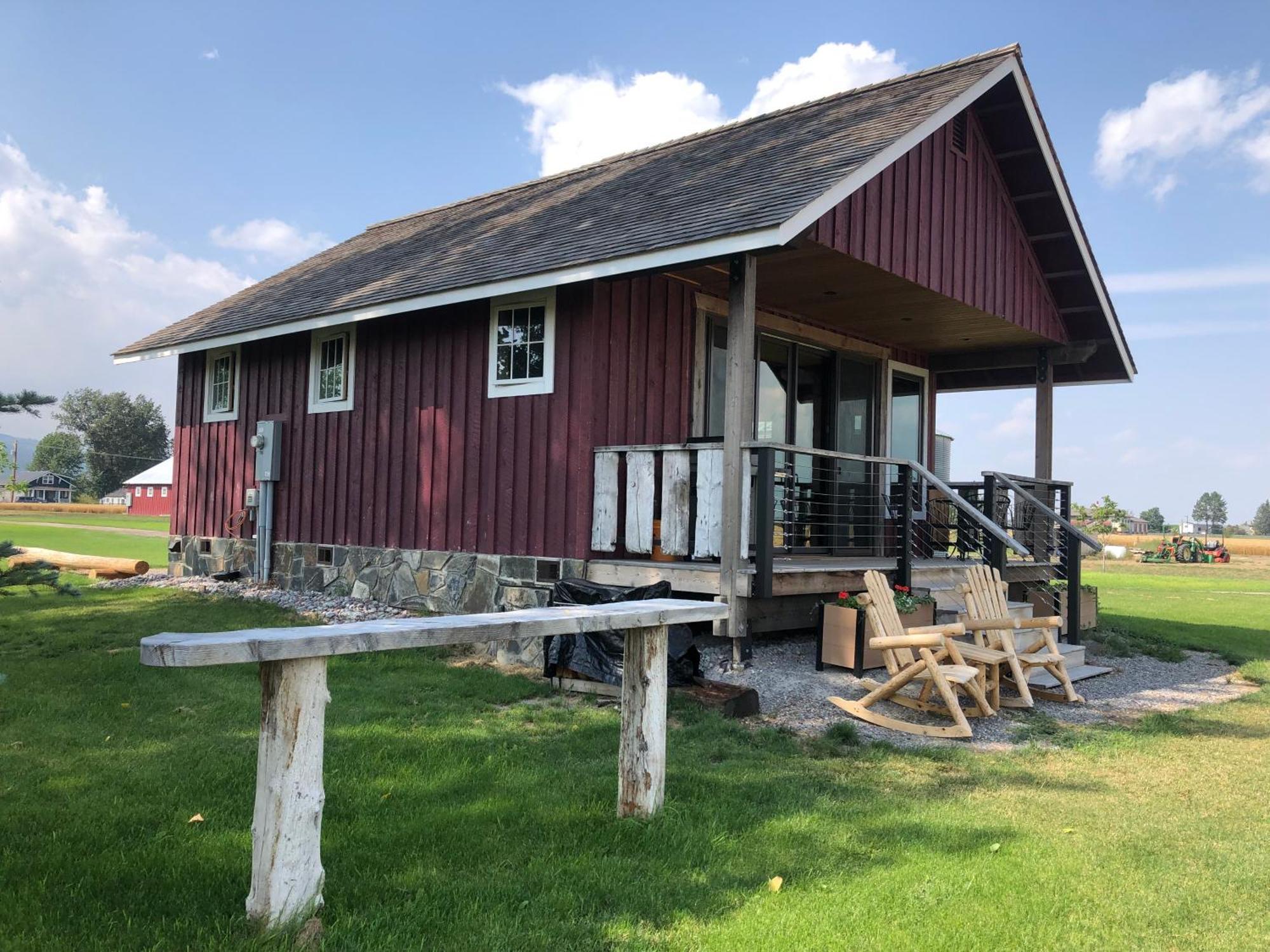 New Cabin With Spectacular Views Of Flathead Lake. Somers Dış mekan fotoğraf