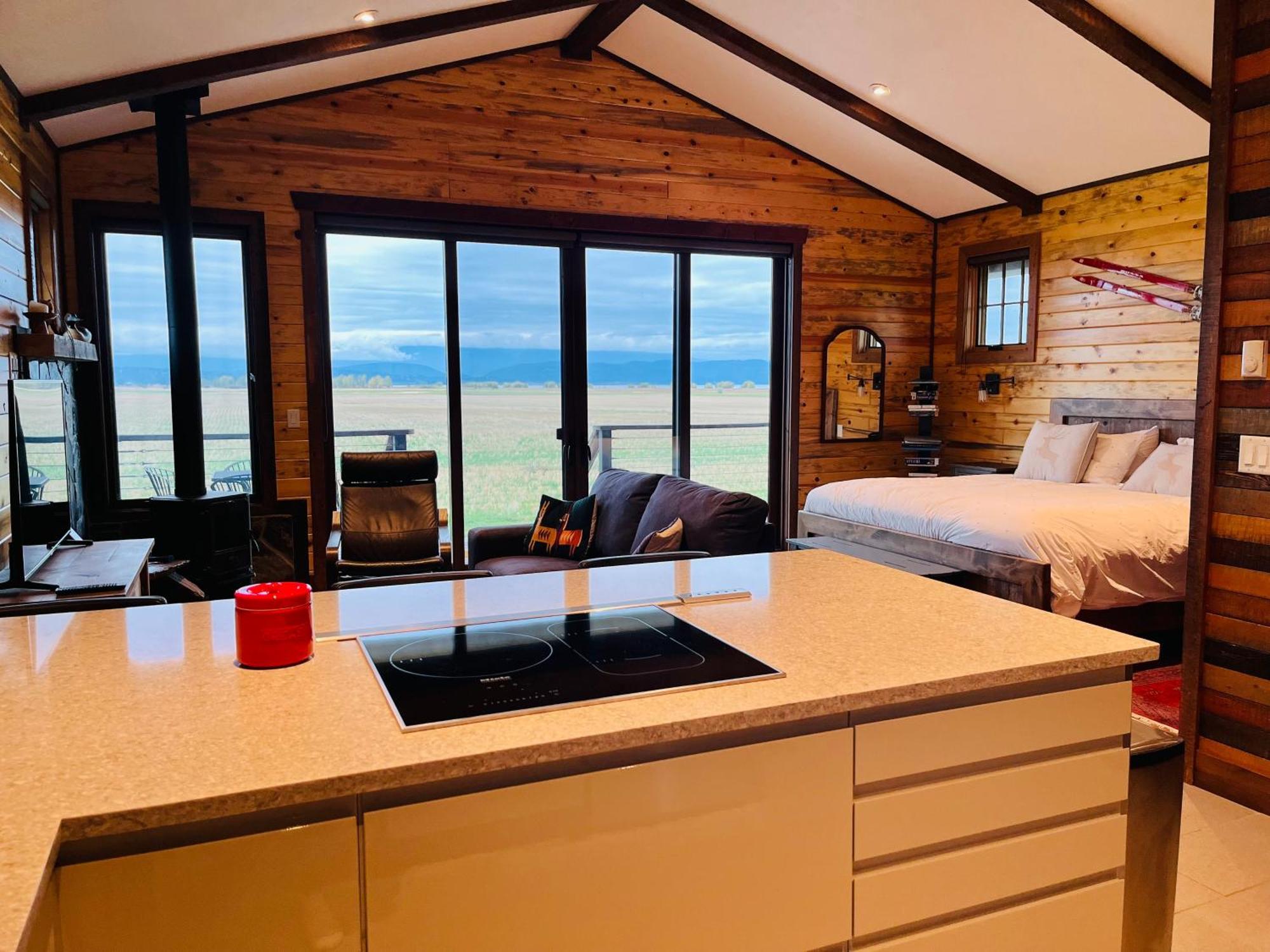 New Cabin With Spectacular Views Of Flathead Lake. Somers Dış mekan fotoğraf